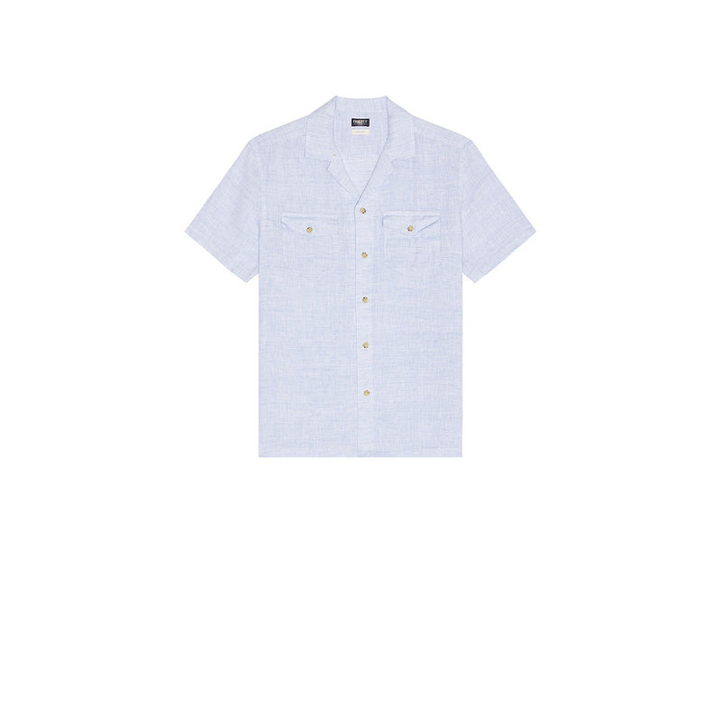 Faherty Reserve Basque Camp Shirt (L)