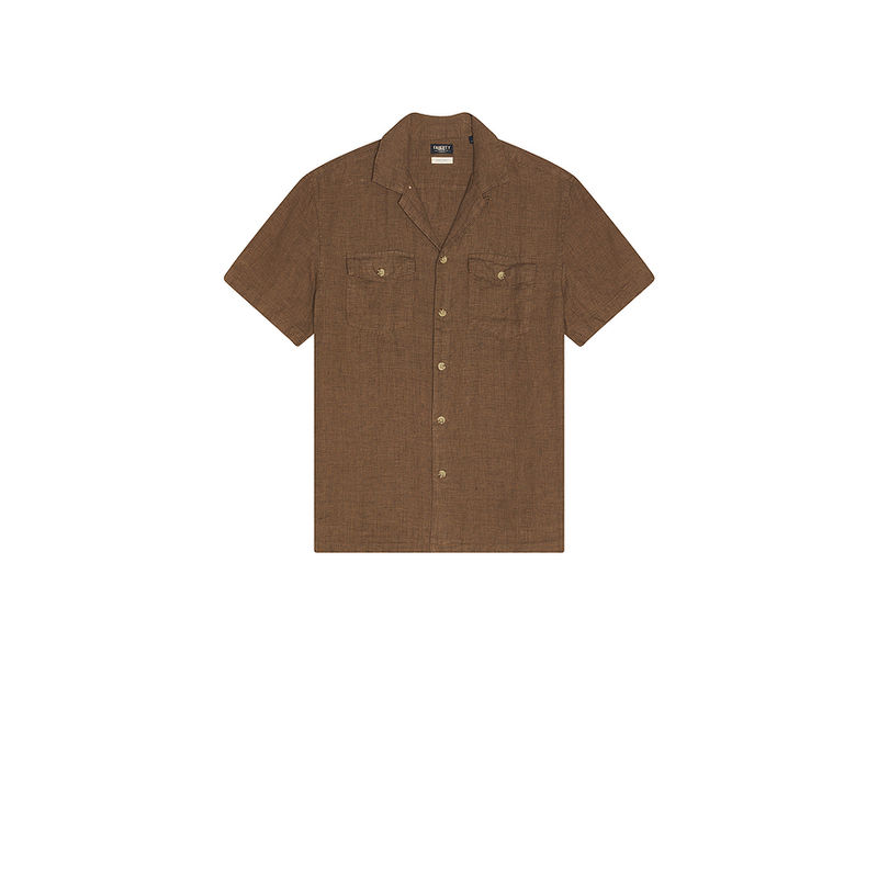 Faherty Reserve Basque Camp Shirt (L)