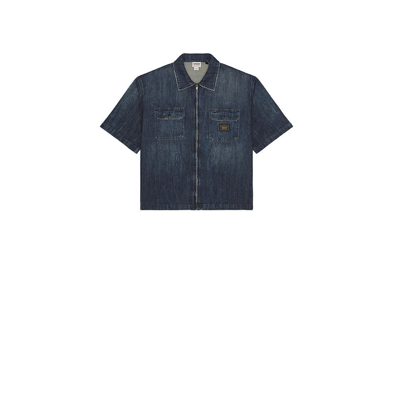 Guess Originals Denim Zip Shirt (L)