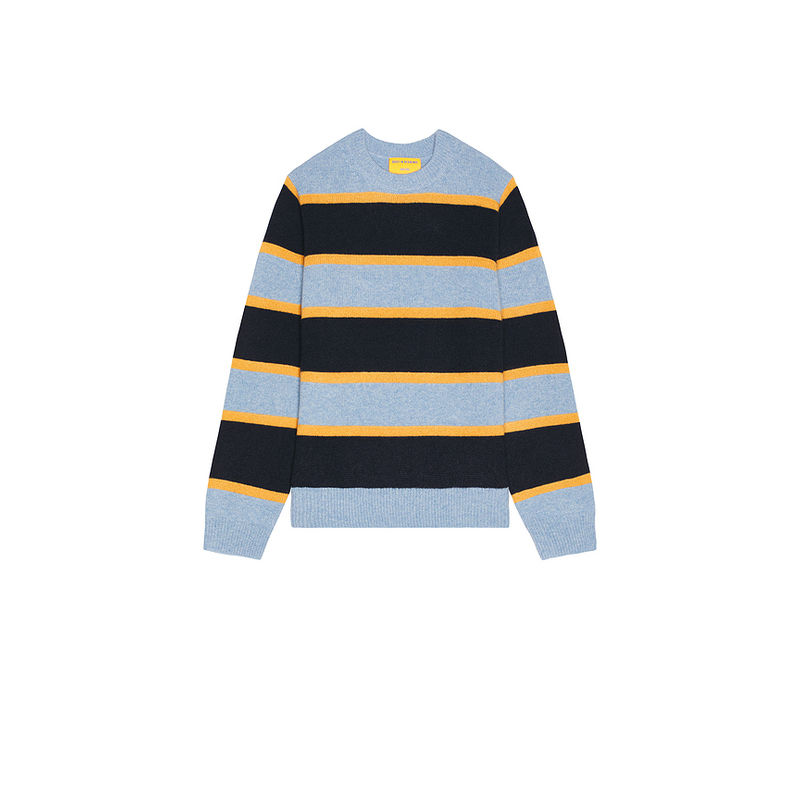 Guest In Residence Stripe Crew Neck Sweater (L)