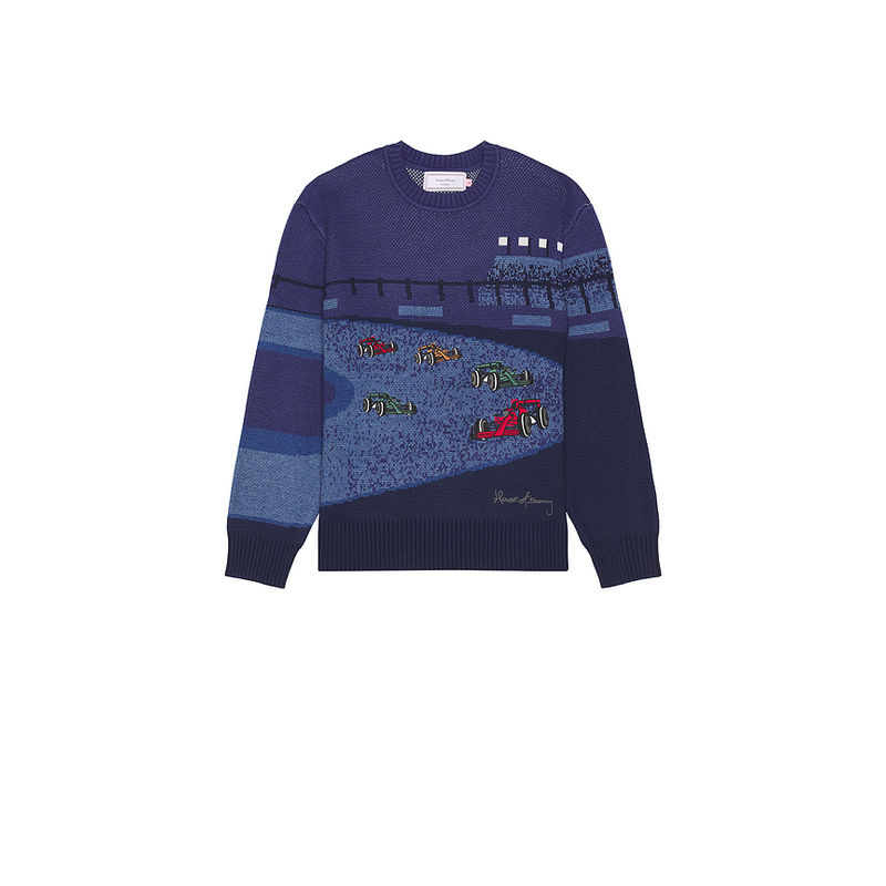 House of Sunny Race Day Knit Sweater (XL/1X)