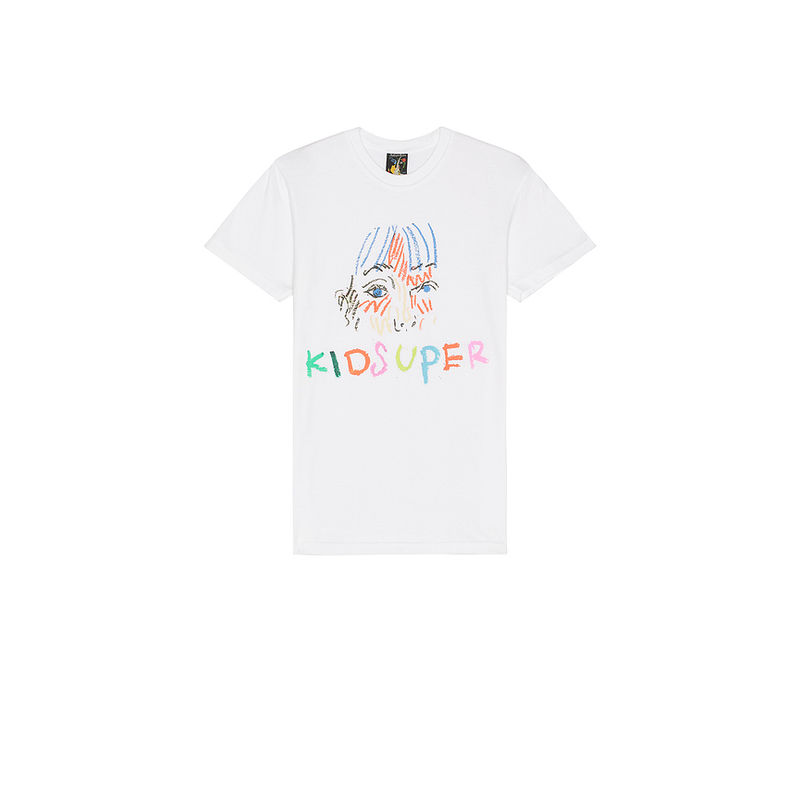 KidSuper Drawing Logo Tee (L)