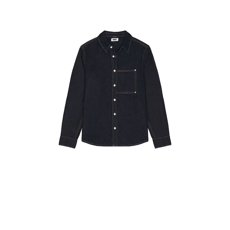 KROST Indigo Denim Rivet Shirt (L)