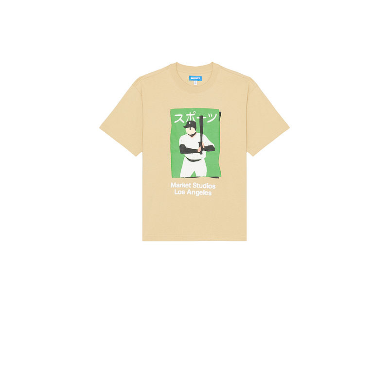 Market Illustrated Baseball Tee (S)