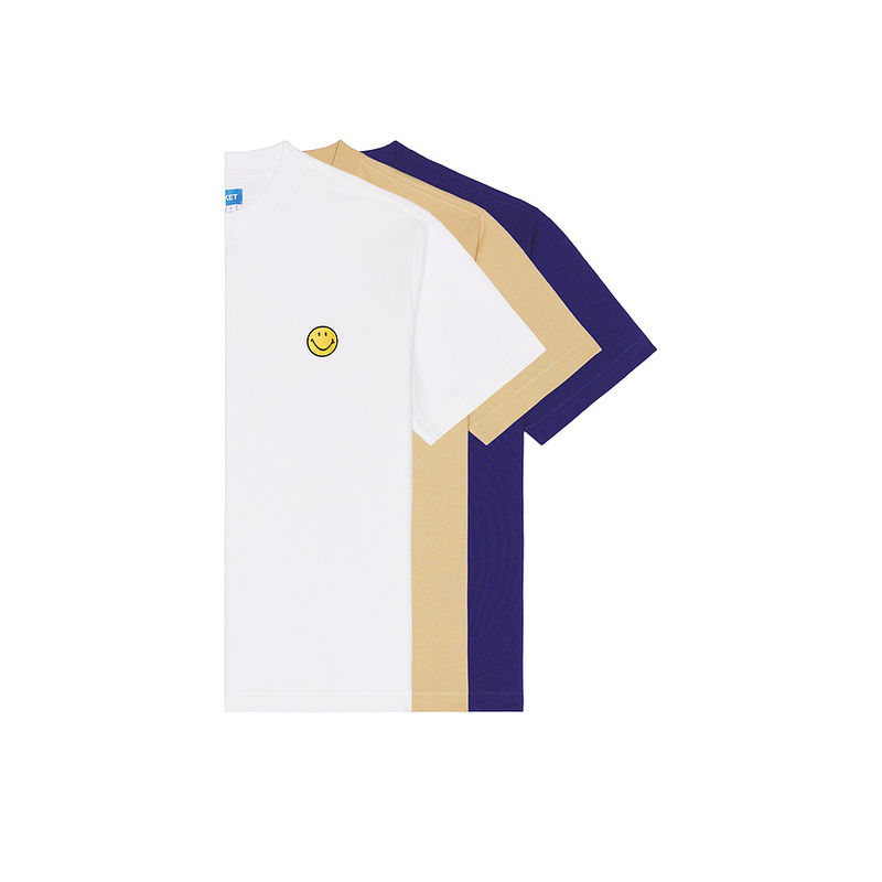 Market Smiley Badge Tee 3 Pack (L)