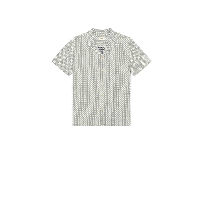 Marine Layer Jacquard Resort Shirt (L)