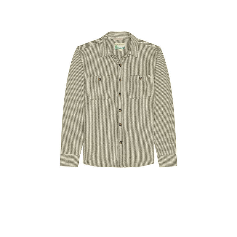Marine Layer Pacifica Stretch Twill Shirt (M)