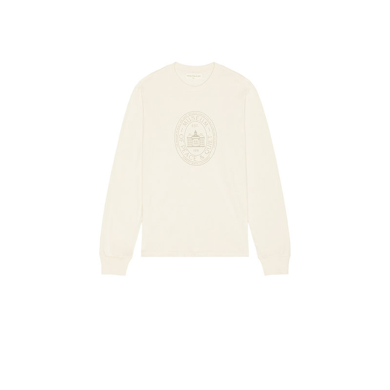 Museum of Peace and Quiet Retreat Center Long Sleeve T-Shirt (M)