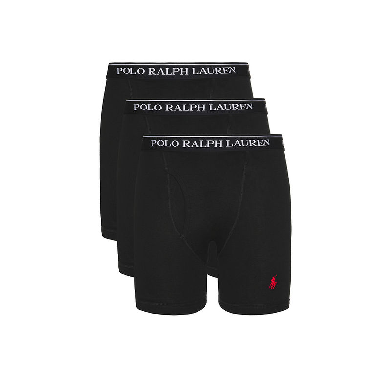 POLO RALPH LAUREN Classic Fit Cotton 3 Pack Boxer Brief (S)