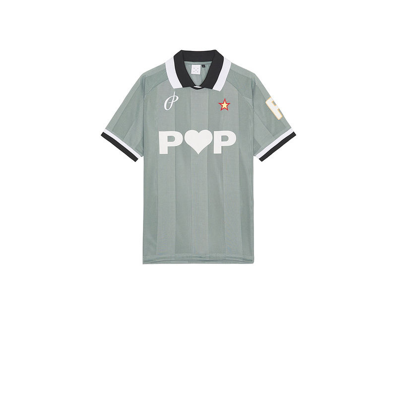 Pop Trading Company Sportif Short Sleeve Polo T-Shirt (L)