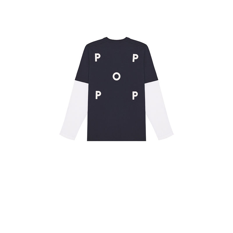 Pop Trading Company Logo Long Sleeve Tee (XL/1X)