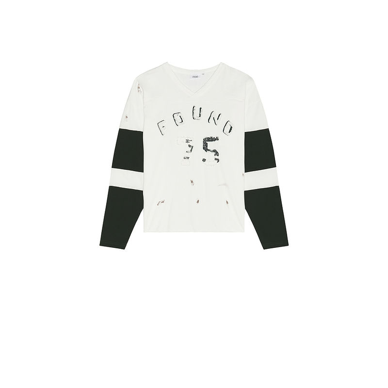 Found Distressed Long Sleeve Team Jersey (M)