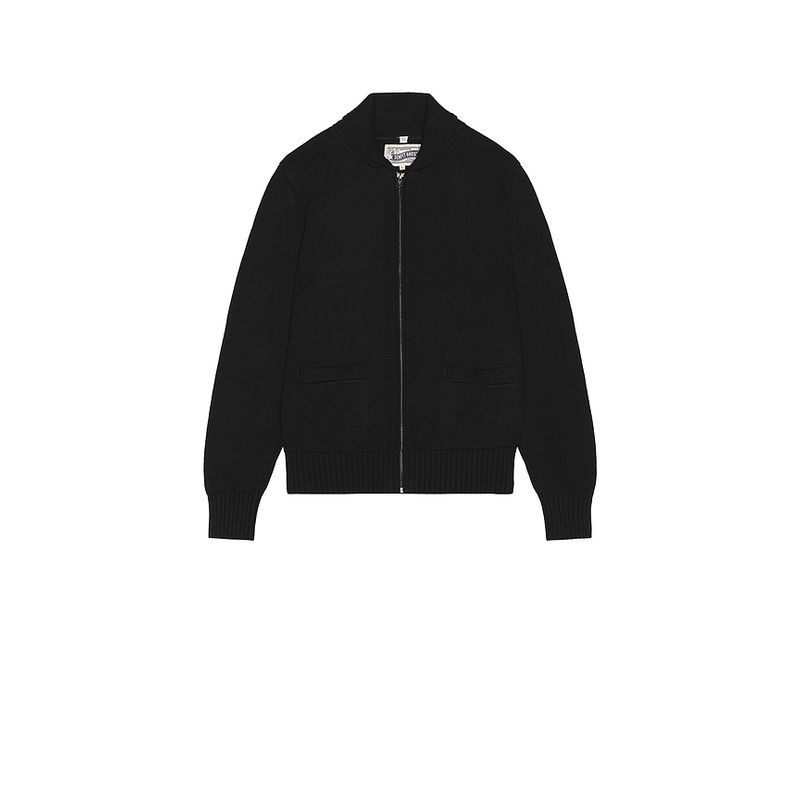 Schott Zip Front Sweater (L)