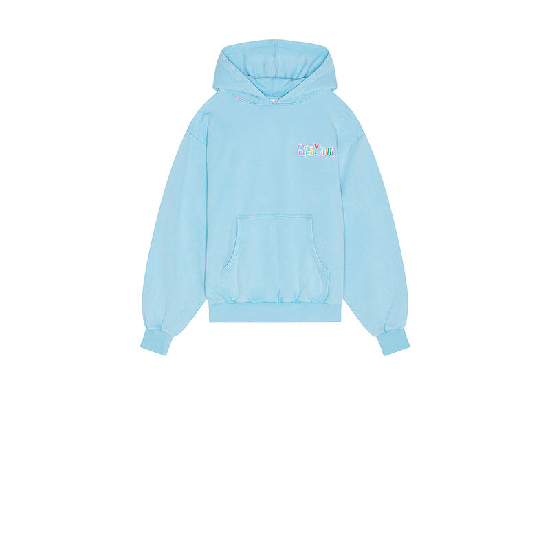 Stay Cool Tribal Acid Wash Hoodie (L)