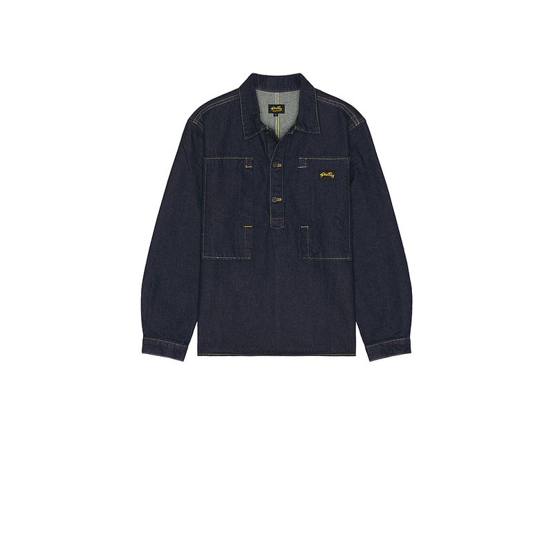 STAN RAY Painters Pop Over Shirt (L)