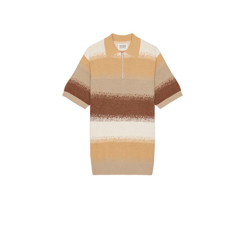 SCOTCH & SODA Knitted Degrade Polo (M)