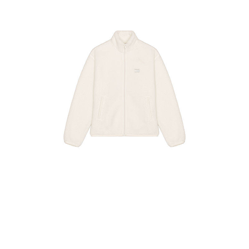 Tommy Jeans Badge Full Zip Teddy Sweatshirt (L)