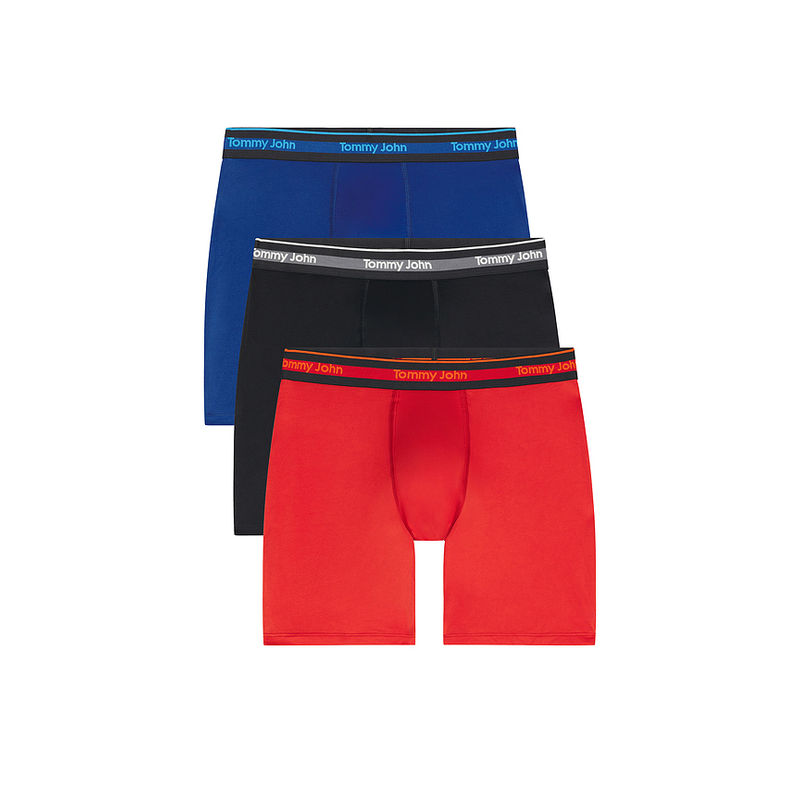 Tommy John Comfort Micro 3 Pack 6 Boxer Brief (S)
