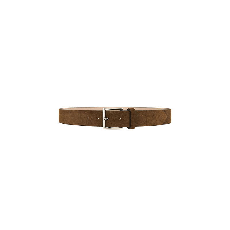 Vince 35mm Flat Suede Belt (30)