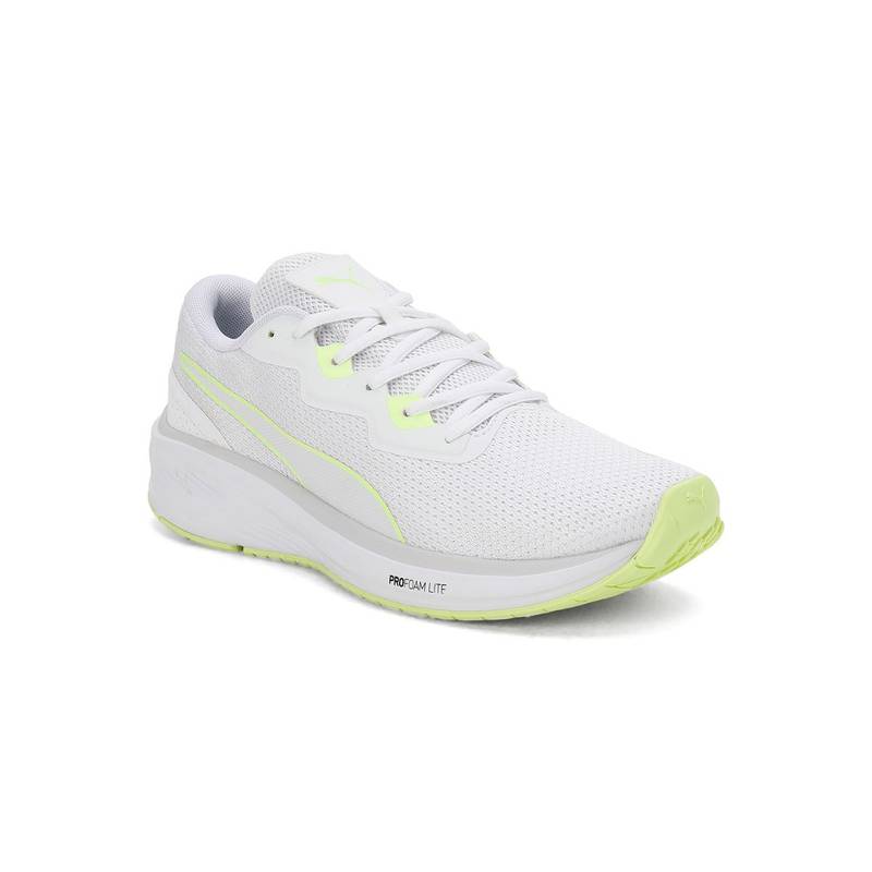 Puma Aviator Profoam Sky Bright Unisex White Running Shoes (UK 11)