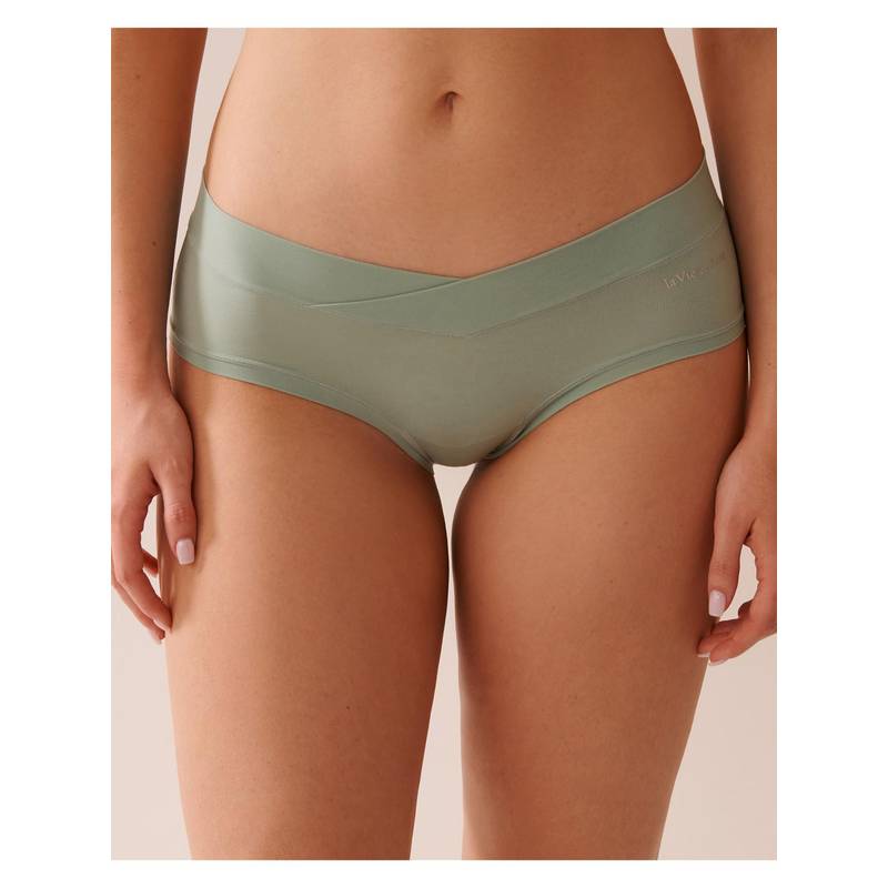 La Vie En Rose Grey Perfect Fit Hipster Panty (S)