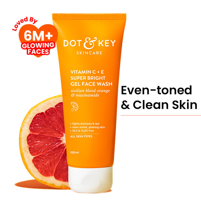 Dot & Key Vitamin C + E Super Bright Gel Face Wash