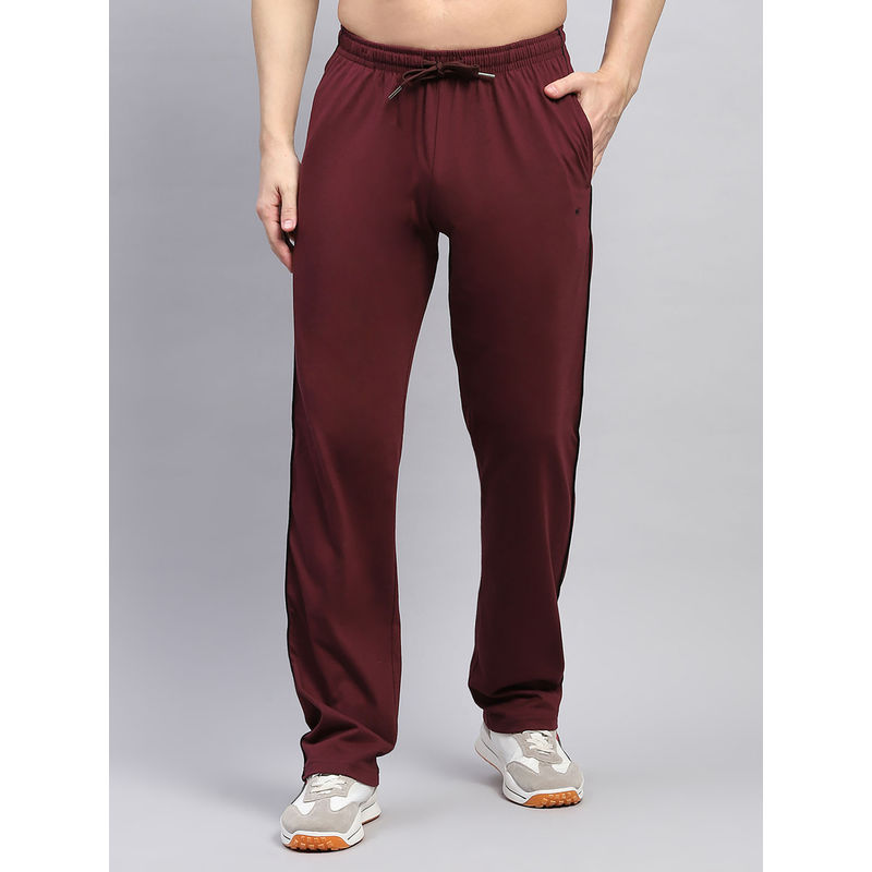 Monte Carlo Men Wine Solid Trackpant (M)