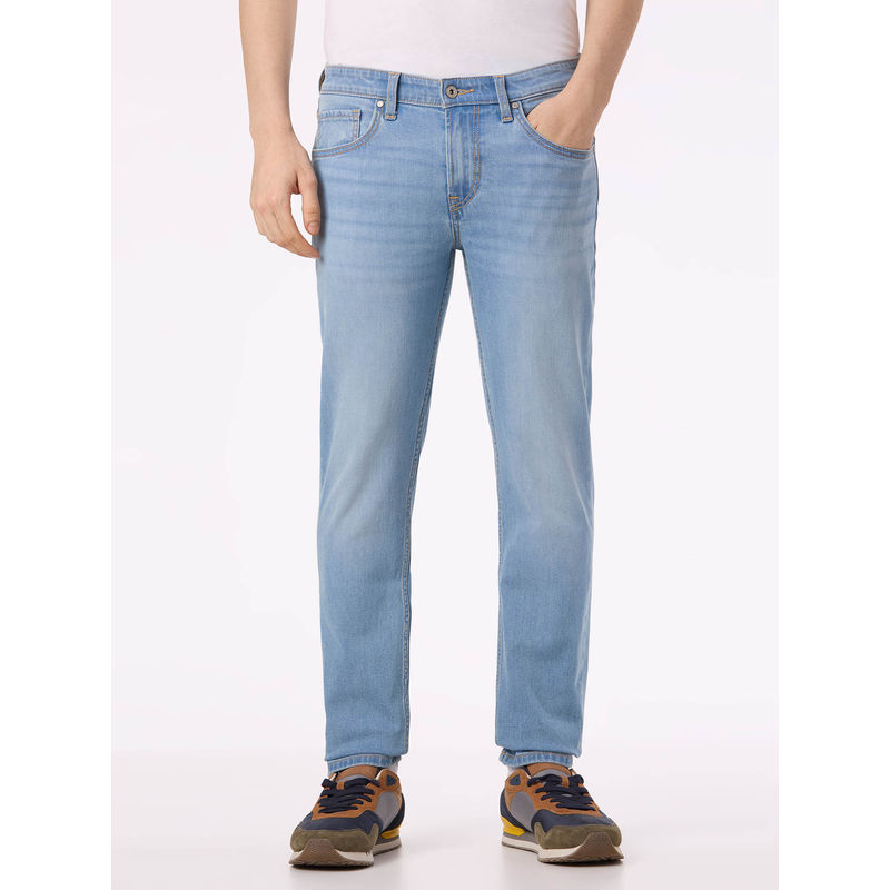 Pepe Jeans Men Blue Slim Fit Jeans (28)