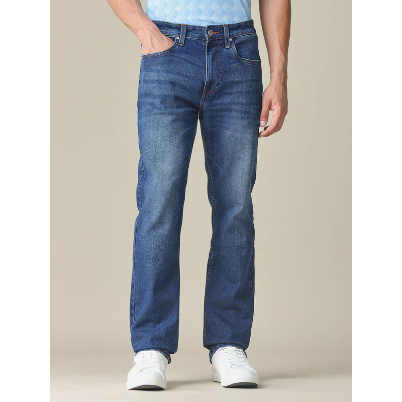 U.S. Polo Assn. Denim Co. Men Blue Harold Straight Fit Jeans (32)