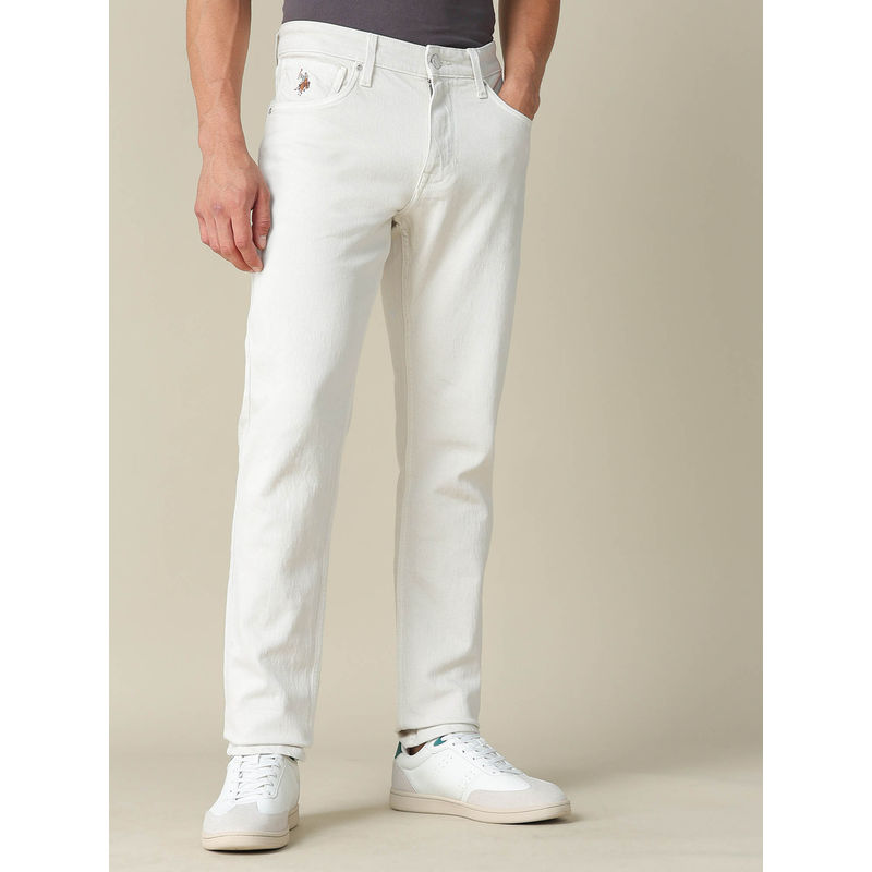 U.S. Polo Assn. Denim Co. Men Harold Slim Fit Mid Rise Jeans (32)