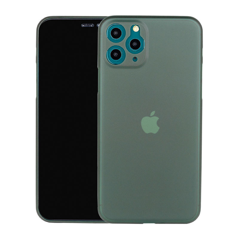 Stuffcool Thins Ultra Slim Back Case Cover For Apple Iphone 11 Pro Max 6.5   Green
