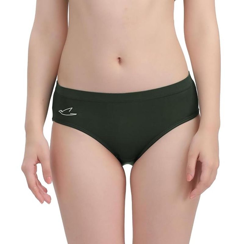 FREECULTR Womens Micro Modal Mid Rise Hipster with Medium Rear Coverage (M)