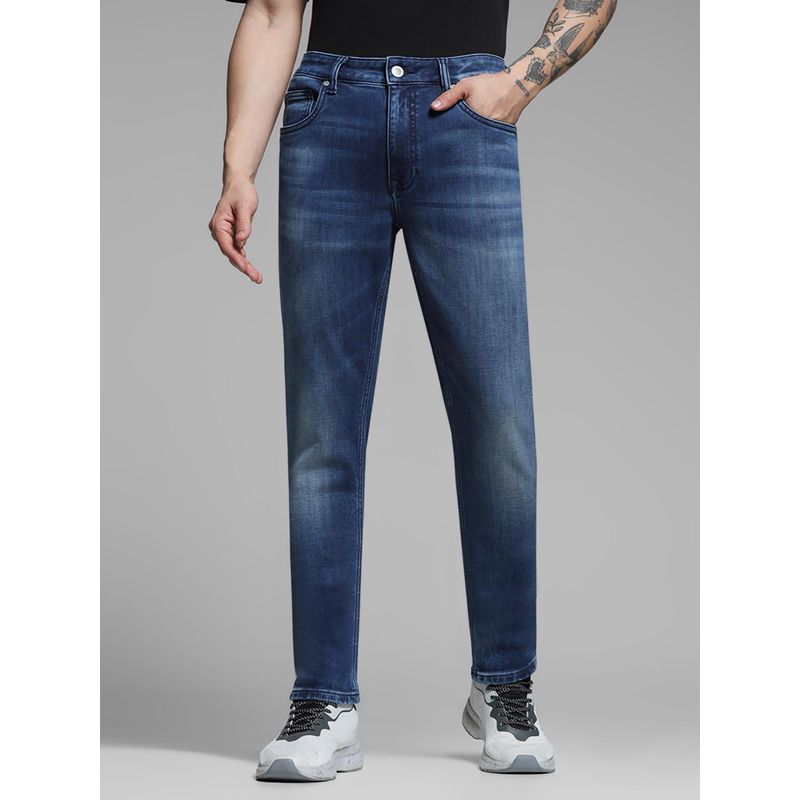 Jack & Jones Jack and Jones Blue Skinny Fit Jeans (38/34)