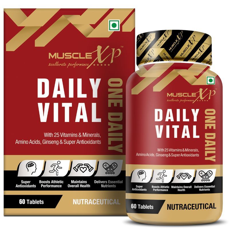 MuscleXP Daily Vital (One Daily) Multi Vitamin - 60 Tablets