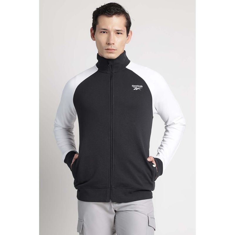 Reebok Men Black Jacket (XL)