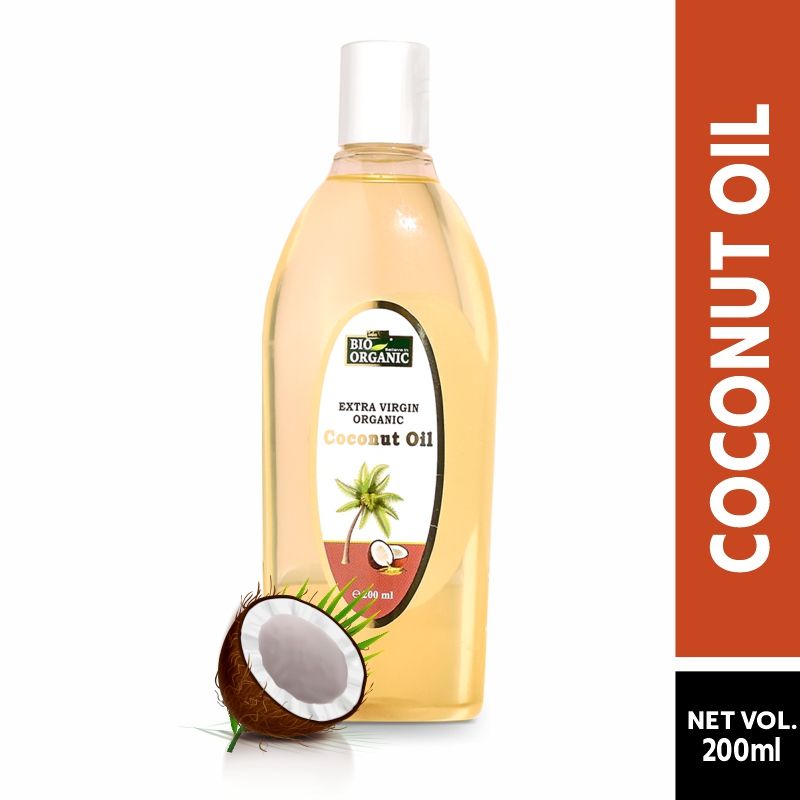 Indus Valley Bio Organic 100% Pure Extra Virgin Coconut Hair & Skin Oil