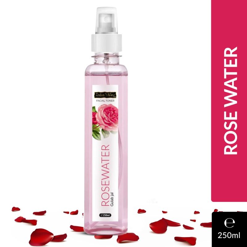 Indus Valley Organic Facial Toner Fresh Rose Floral Water