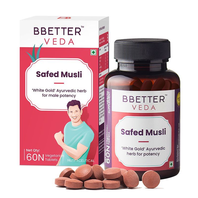 BBETTER Veda Safed Musli Powder Tablets Buy BBETTER Veda Safed Musli