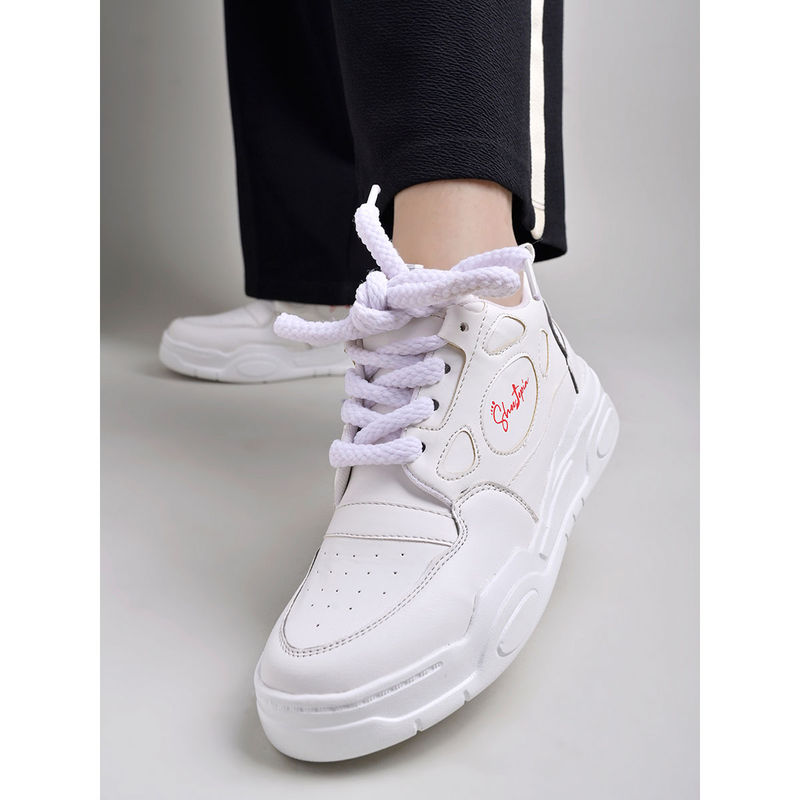Shoetopia Smart Casual Lace-up Sneakers for Women & Girls (EURO 36)