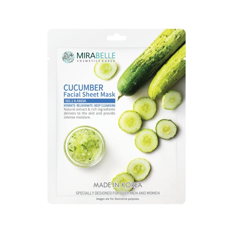 Mirabelle Korea Cucumber Facial Mask
