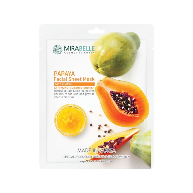 Mirabelle Korea Papaya Facial Mask