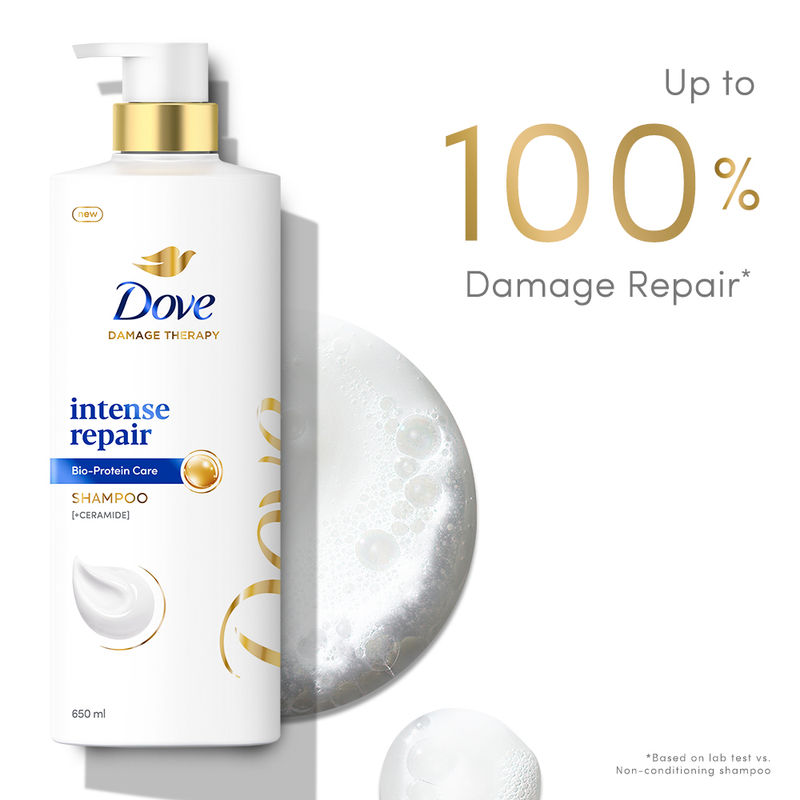 Dove Intense Repair Shampoo For Dry & Damaged Hair