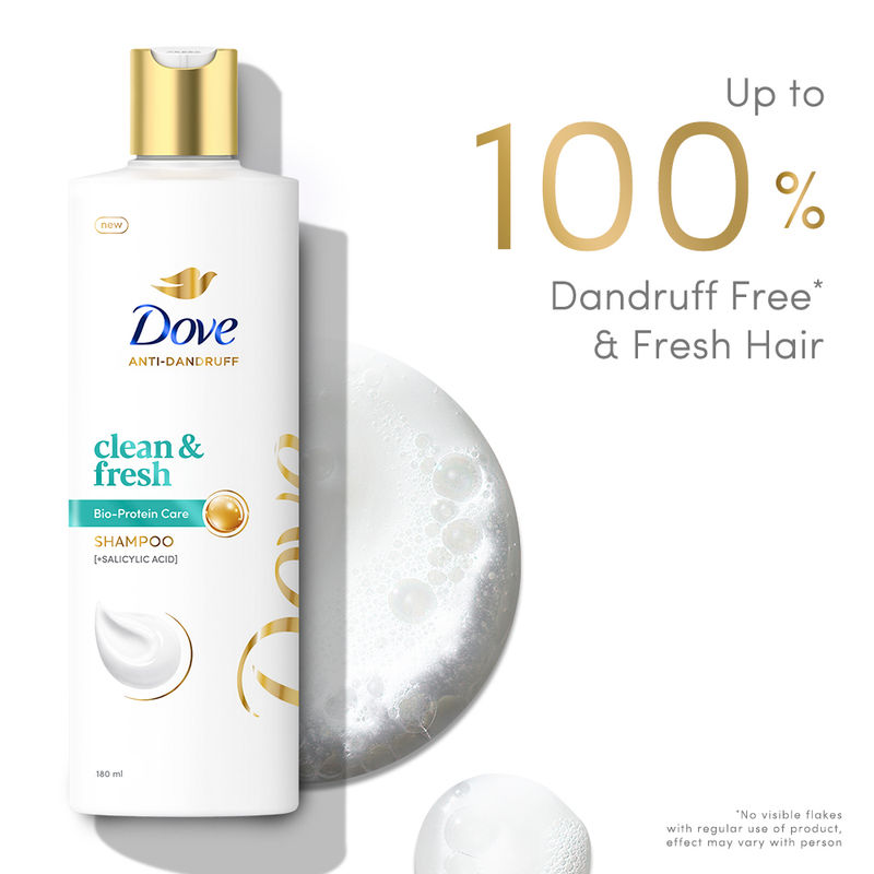 Dove Dandruff Clean & Fresh Shampoo for Dry Itchy & Flaky Scalp