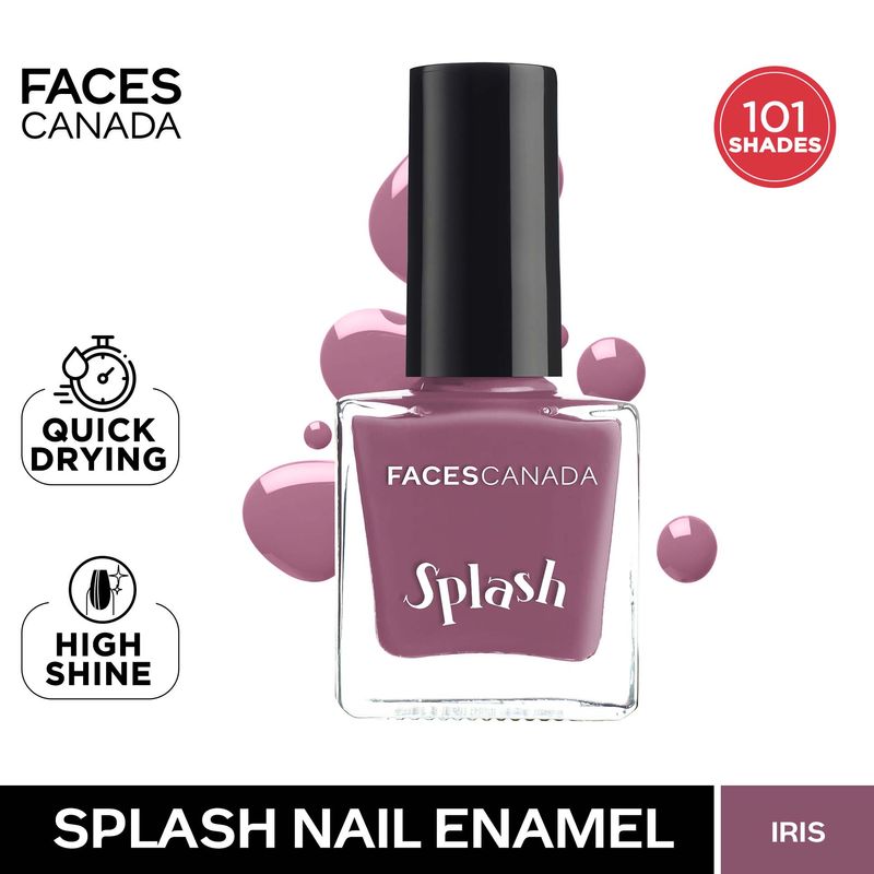 Faces Canada Splash Nail Enamel - Iris 102
