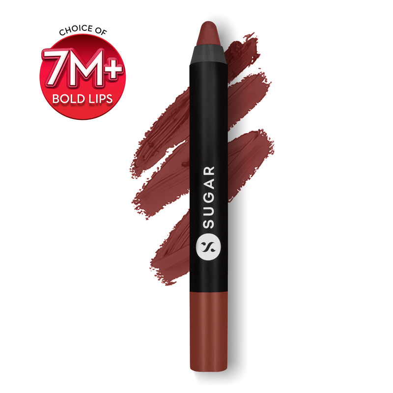 SUGAR Matte As Hell Crayon Lipstick With Free Sharpener - 17 Brandy Harrington