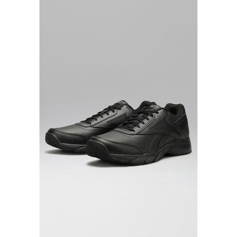 Reebok Work N Cushion 4.0 - Men Black Walking Shoes (UK 10)