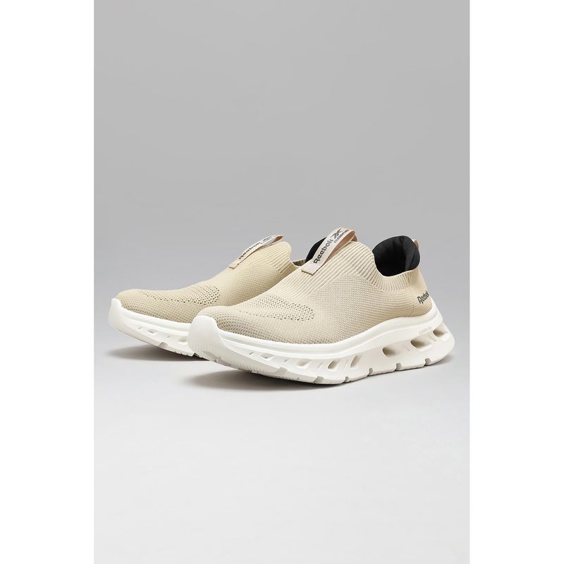 Reebok Super Flex Highlighter - Men Beige Walking Shoes (UK 9)