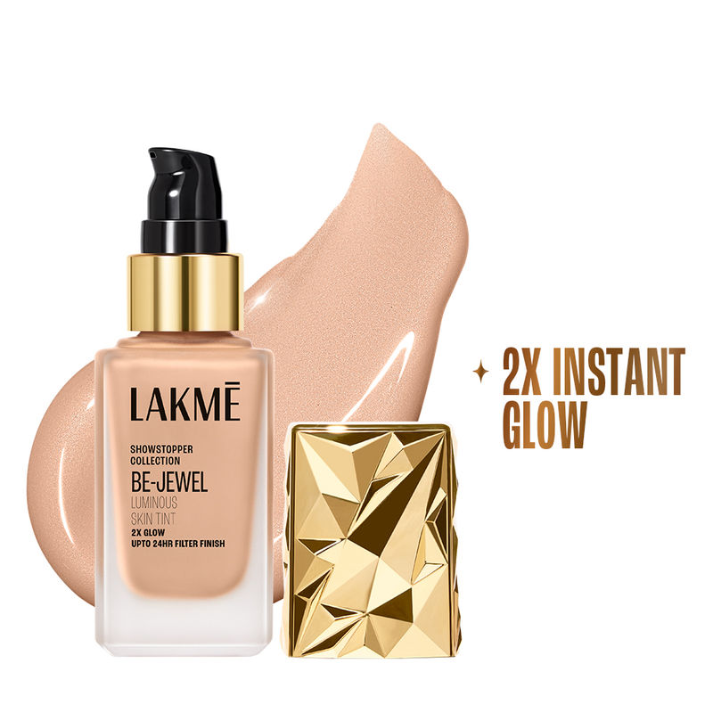 Lakme Be-Jewel Luminous Skin Tint - Warm Sand