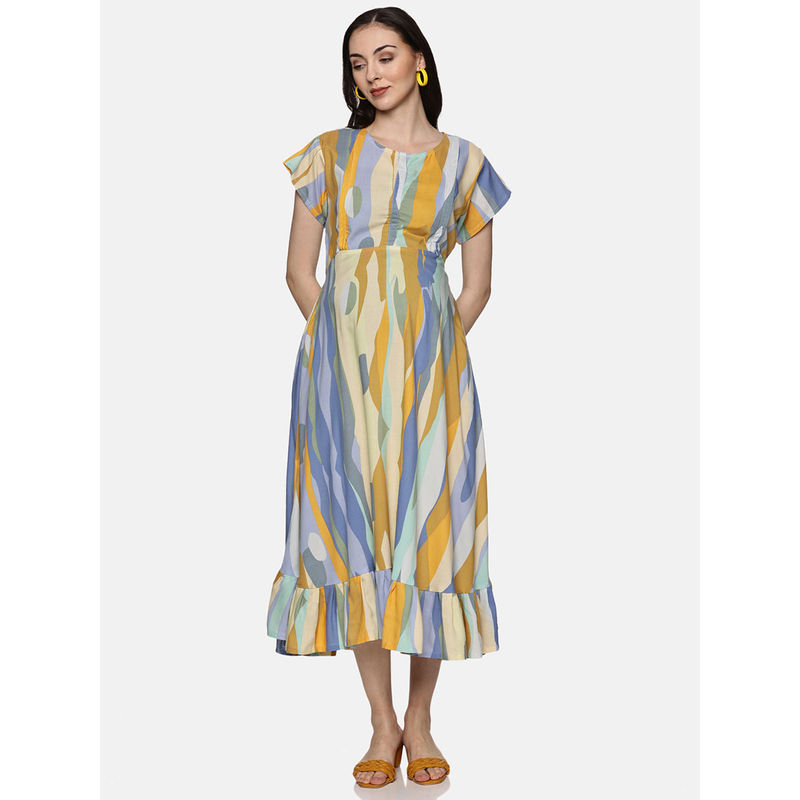 Nejo Maternity Nursing Feeding Dress with Concealed Zippers (XL)