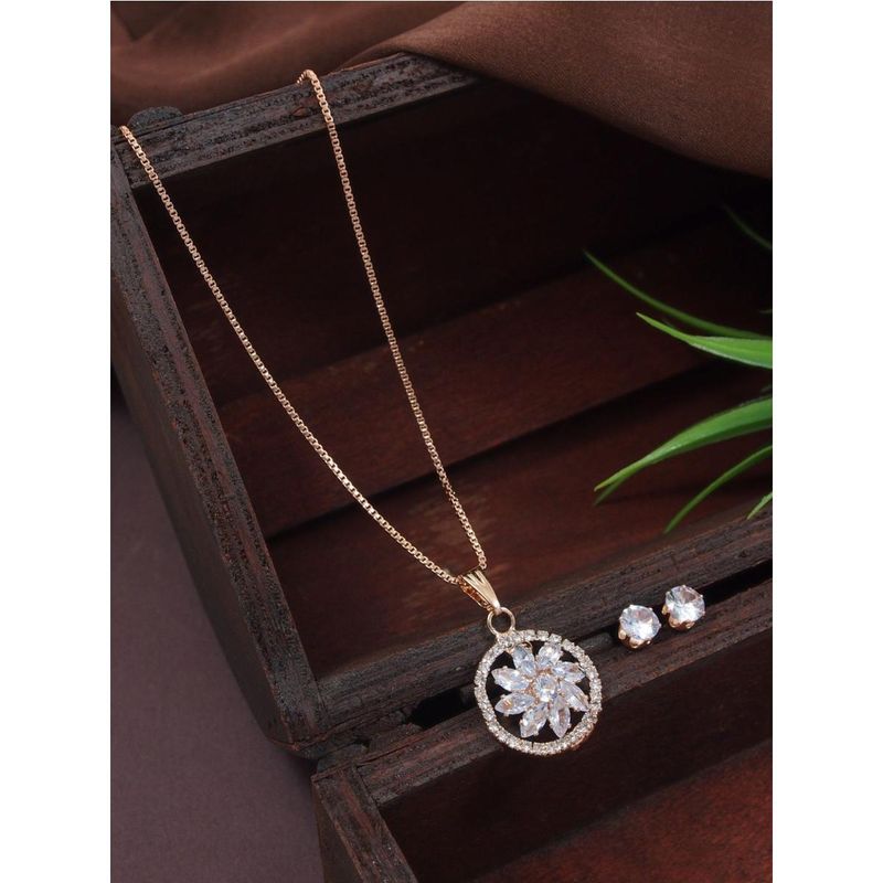 I Jewels Women's Crystal Bird Ring - 18K Rose Gold Plated, Adjustable Purple CZ Ring For Gifts